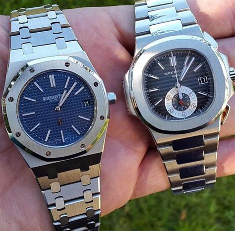 patek philippe nautilus o audemars piguet royal oak|Patek Philippe royal oak.